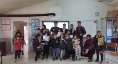Dereköy İlkokulunda Unutulmaz Karne Günü hatırası