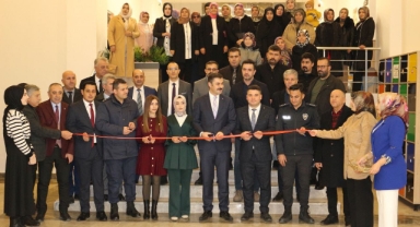 Göksun’da Aile Destek Merkezinden Sanat Sergisi