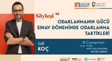 Gri Koç, Sınavlara Hazırlık Sürecindeki Gençlere Seslenecek