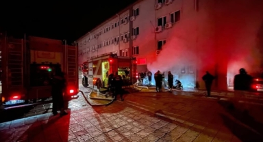 Kahramanmaraş sağlık müdürlüğünde yangın