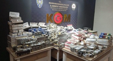 Kahramanmaraş’ta Kaçak Sigara Operasyonu