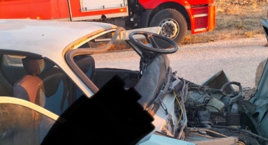 Pazarcık’ta trafik kazası: 1 ölü 1 yaralı