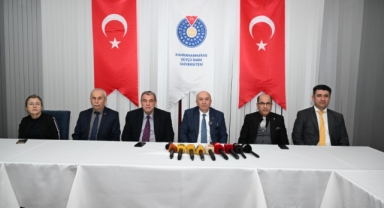 Rektör Yasım, ‘10 Ocak Çalışan Gazeteciler Günü’ Münasebetiyle Kahramanmaraş Basını KSÜ’de Ağırladı