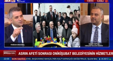 Başkan Toptaş; 2025’in sonunda deprem kaynaklı sorunları konuşmayacağız