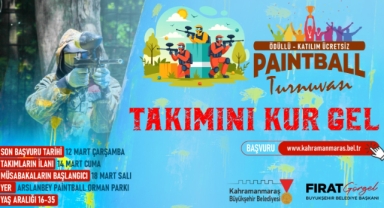 Büyükşehir’in Paintball Turnuvası Gençleri Bekliyor!