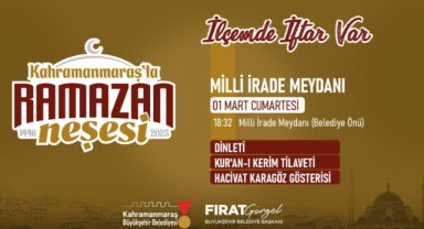 İlk İftarı Milli İrade Meydanı’nda Birlikte Yapalım!