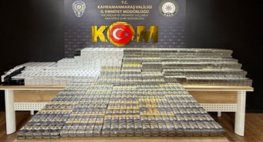 Kahramanmaraş’ta kaçak sigara operasyonu