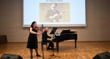 KSÜ’de Sanat Dolu Akşam: Keman ve Piyanonun Büyüleyici Uyumu