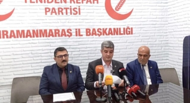YRP Kahramanmaraş İl Başkanlığı’ndan Gazze Çağrısı