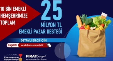 Büyükşehir’in Emekli Pazar Desteği Büyük Memnuniyet Oluşturdu