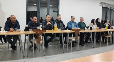Harun Kurt, çalışma arkadaşlarıyla iftar sofrasında buluştu