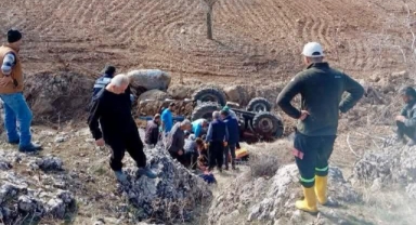 Kahramanmaraş’ta traktör devrilmesi sonucu bir kişi öldü