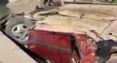 Trafik kazasında 4 kişi yaralandı