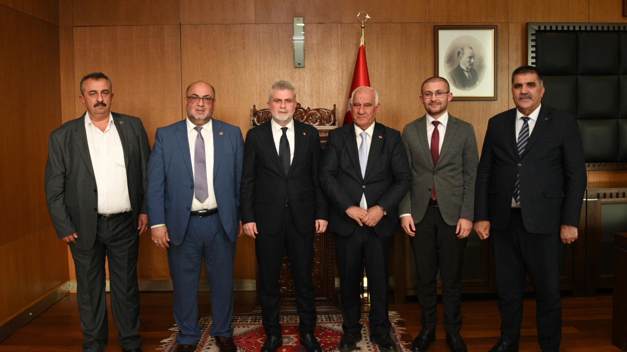 Başkan Görgel, İlçe Belediye Başkanlarıyla Buluştu