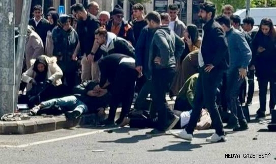 Kahramanmaraş’ta hızını alamayan otomobil dehşet saçtı