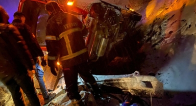 Kahramanmaraş’ta otomobil takla attı: 2 yaralı