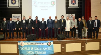 KSÜ ve Öz Sağlık-İş Sendikası Arasında Toplu İş Sözleşmesi İmzalandı