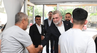 Başkan Görgel, Kanuni’de Esnaf ve Vatandaşlarla Bir Araya Geldi