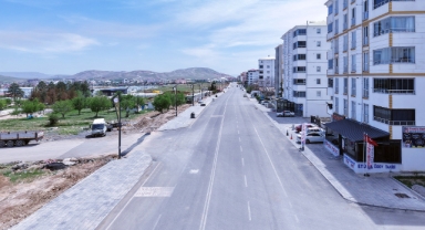 Büyükşehir Afşin’de Şehit Fırat Yılmaz Çakıroğlu Caddesi’ni Yeniledi