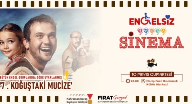Büyükşehir’den “Engelsiz Sinema”