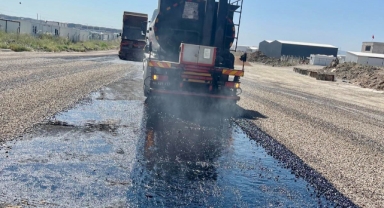 Büyükşehir’den Yeni Sanayi Sitesi’ne Asfalt