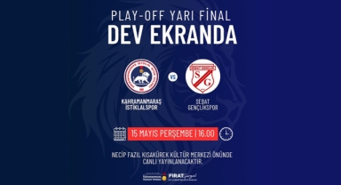 Büyükşehir, İstiklalspor’un Yarı Final Mücadelesini Dev Ekranda Sporseverlerle Buluşturacak