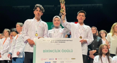 Kahramanmaraş Akdeniz Turizm MTAL, MEB Uluslararası Gastronomi Yarışması'nda 1. Oldu