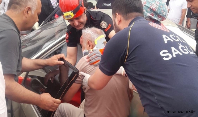 Kahramanmaraş’ta halk otobüsü ile otomobil çarpıştı: 3 yaralı