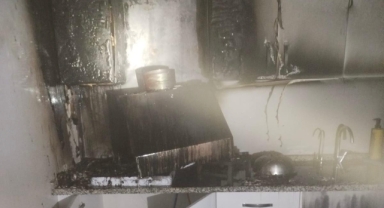 Kahramanmaraş’ta itfaiye ekipleri zamanla yarıştı