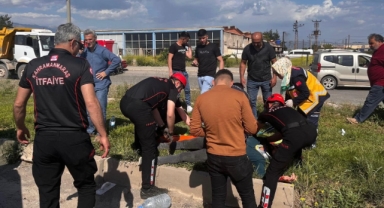 -Kahramanmaraş’ta kamyonet ile hafif ticari araç çarpıştı: 3 yaralı
