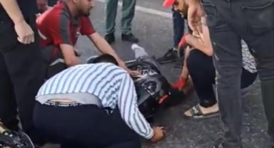Kahramanmaraş’ta motosiklet kazası
