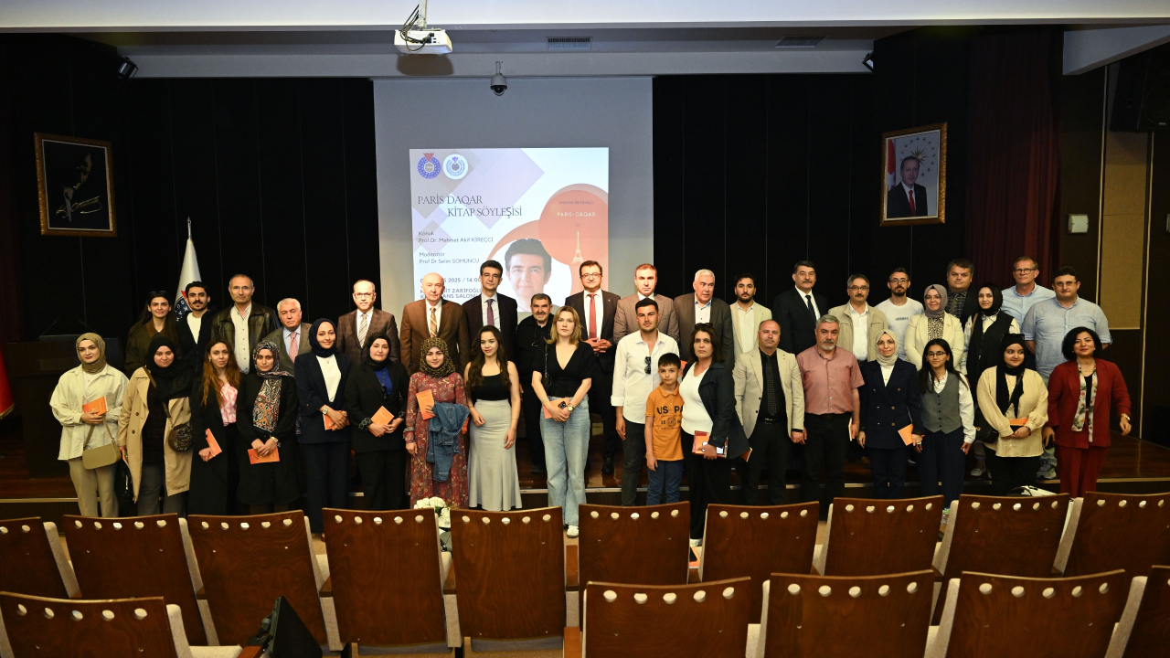 KSÜ'de Edebiyat Buluşması: “PARİS DAQAR Kitap Söyleşisi”