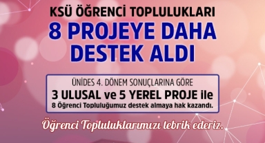 KSÜ’nün 8 Projesine Destek: ÜNİDES 4. Dönem Sonuçları Açıklandı