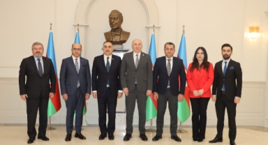 KSÜ Rektörü Yasım’dan Azerbaycan Büyükelçisi Memmedov’a Ziyaret