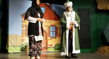 Nasrettin Hoca Çocuklarla Buluştu, Salonda Neşe Dolu Anlar Yaşandı