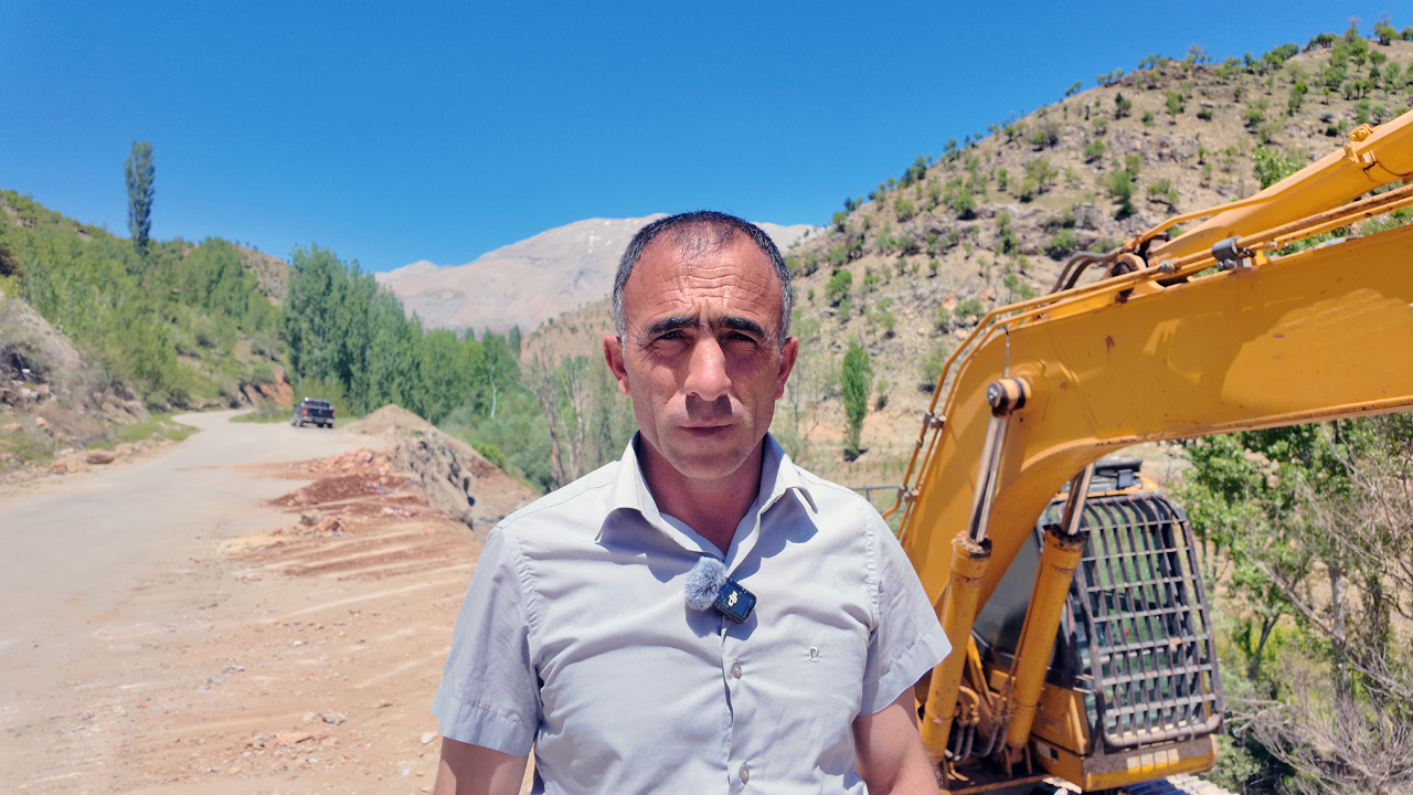 Nurhak’ta Tatlar ve Yeni Mahalle’yi Karayoluna Bağlayan Arter Genişletiliyor