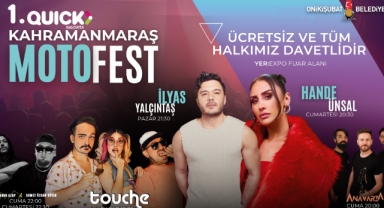 Onikişubat Belediyesi’nin katkılarıyla Kahramanmaraş Motofest başlıyor