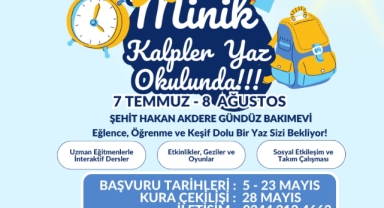 Onikişubat Belediyesi’nin ‘Minik Kalpler Yaz Okulu’na başvurular başladı