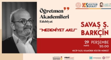 Savaş Barkçin, Edebiyatseverlerle Buluşmaya Geliyor