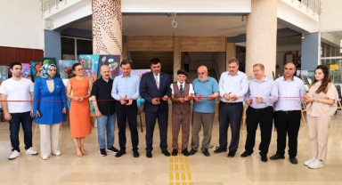 Suzan ve Abdulhakim Bilgili HEM’den hat ve resim sergisi