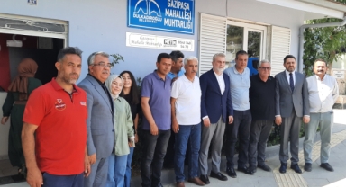 Başkan Görgel’den Gazipaşa Mahallesi’ne Ziyaret