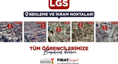 Büyükşehir’den LGS Günü Öğrenci ve Velilere Destek Noktaları