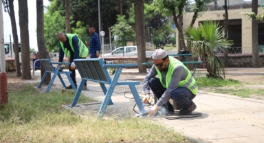 DULKADİROĞLU’NDA PARK VE BAHÇELER YAZA HAZIR