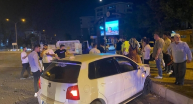 Kahramanmaraş’ta otomobil ile kamyonet çarpıştı: 1 yaralı