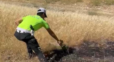 Kahramanmaraş’ta polis ekipleri faciayı önledi