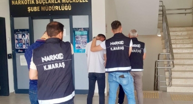 Kahramanmaraş’ta uyuşturucu taciri 3 kişi tutuklandı
