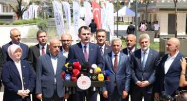 Murat Kurum Kahramanmaraş’ta Çalışmaları yerinde inceledi