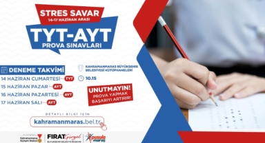 YKS Yolunda Son Prova; Büyükşehir’den Gençlere Tam Destek