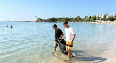 Yumurtalık Belediyesi, sualtı temizliği yaptı