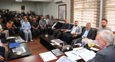 Başkan Görgel, Sanayi Sitesi Esnafıyla Bir Araya Geldi